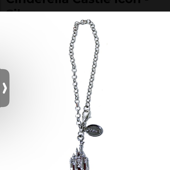 2 Disney Charm Bracelets - Charmed In The Park - Cinderella Castle Icon - Picture 5 of 5